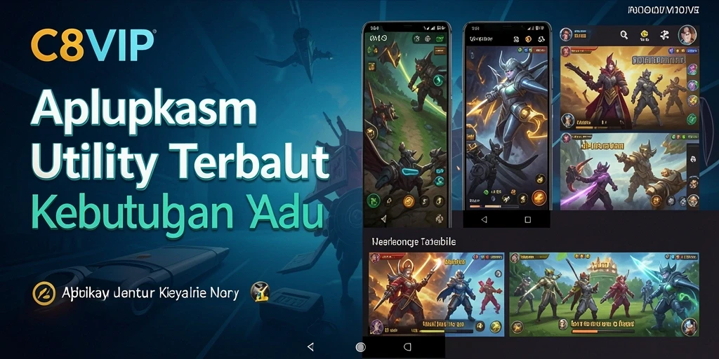 Tampilan antarmuka aplikasi C8VIP yang intuitif dan modern.