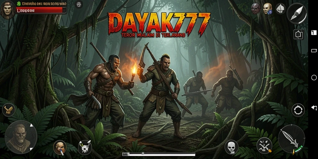Pengalaman gameplay menyeramkan di dalam hutan angker.