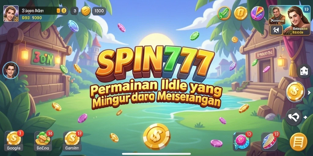 Screenshot SPIN777 menampilkan gameplay yang santai dan menghibur.